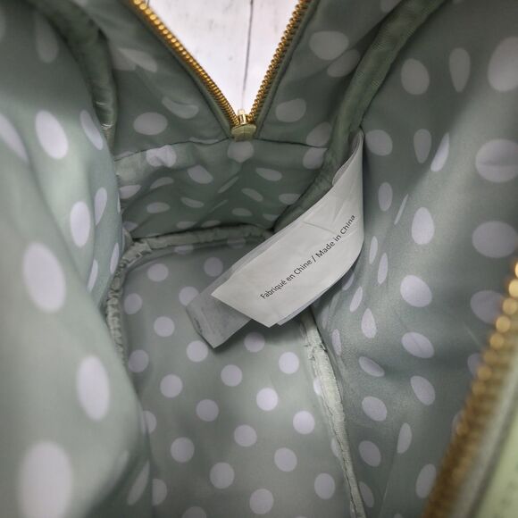 Disney Parks Loungefly Mint Green Sequin W Bow Mini Backpack Retired Rare Cute! - Picture 15 of 16